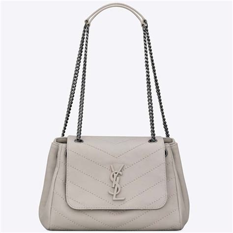 ysl white fluffy bag|ysl vintage bag.